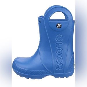 Cerulean Blue Crocs Rainboots